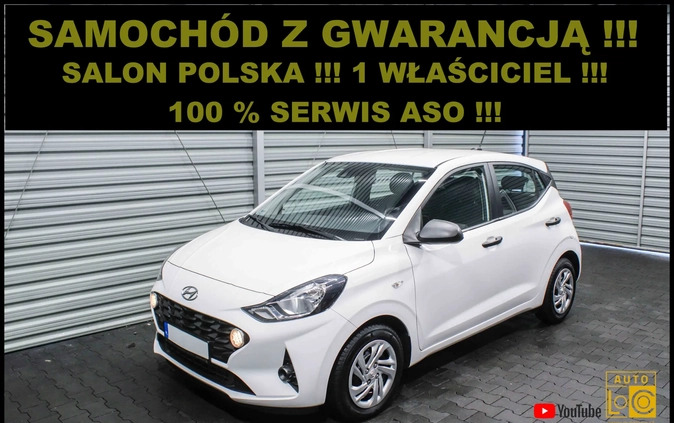 hyundai i10 olsztyn Hyundai i10 cena 48888 przebieg: 18000, rok produkcji 2021 z Olsztyn